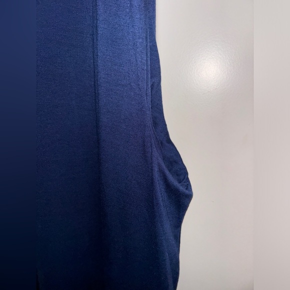 Arden Furtado Slip Dress Cobalt Blue Maxi Dress Boho Girly Beachy Summer Women L - Picture 5 of 6